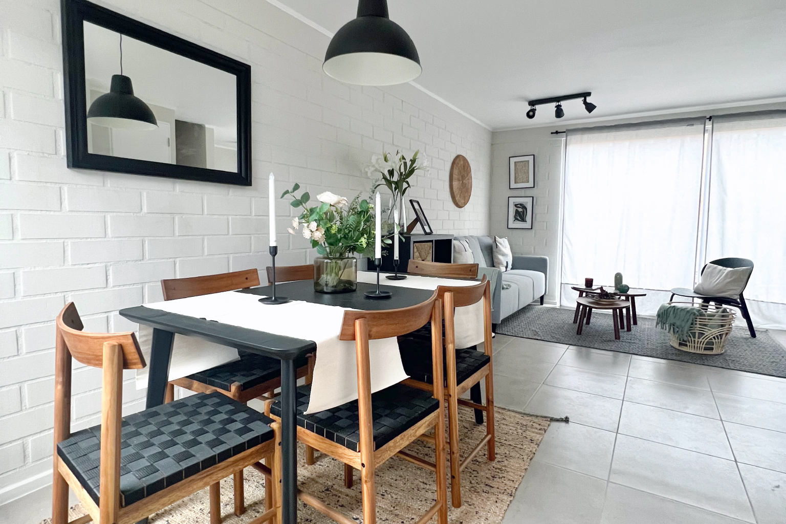 Comedor de casa en Condominio Los Boldos de Buin