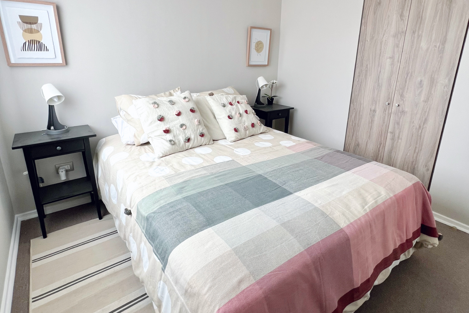 Dormitorio principal de casa en Condominio Los Boldos de Buin