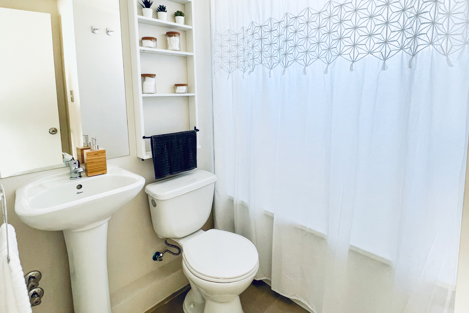 Baño de casa en Condominio Los Boldos de Buin